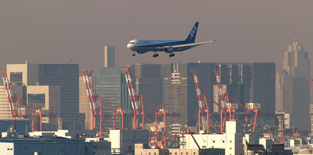 Haneda Airport arrivals